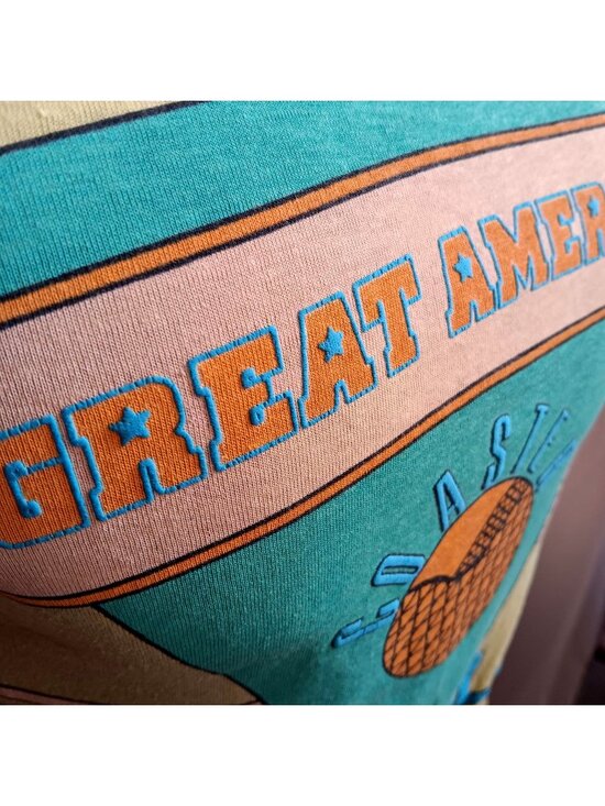 Sherry Other - Vintage Small Single Stitch T-shirt Great America Roller Coaster 80's Puff Print